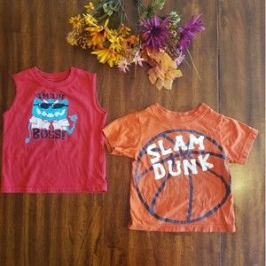 🔥4/15🔥 T-shirt Toddler Size 18 Months Sleeveless T-shirt Bundle